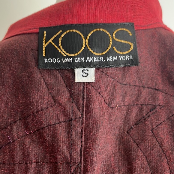 Vintage 80’s Koos Van Den Akker Coat - Picture 7 of 7